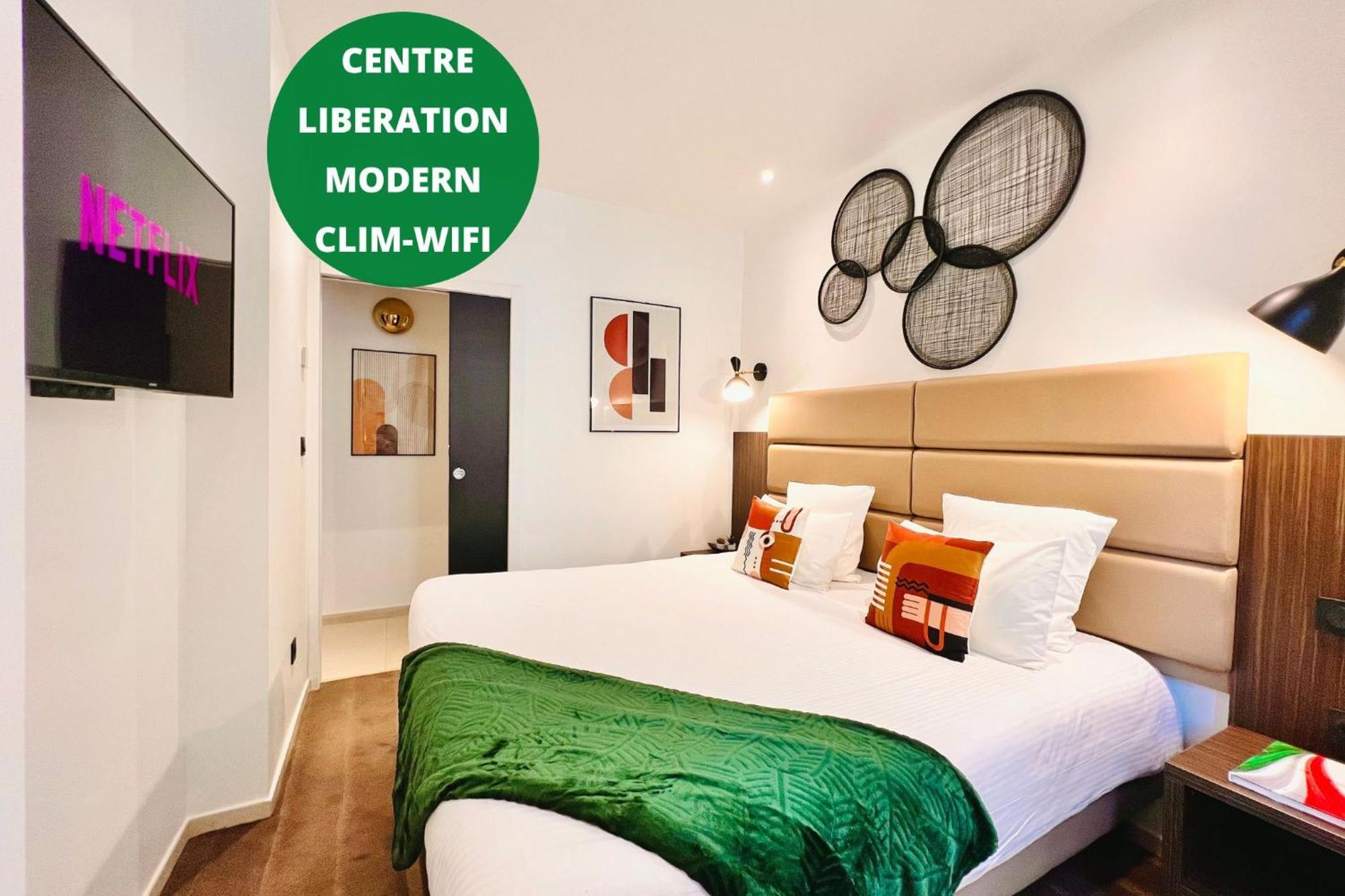 Apartment Malaussena - Reception 24&7 - Center Liberation 尼斯 外观 照片