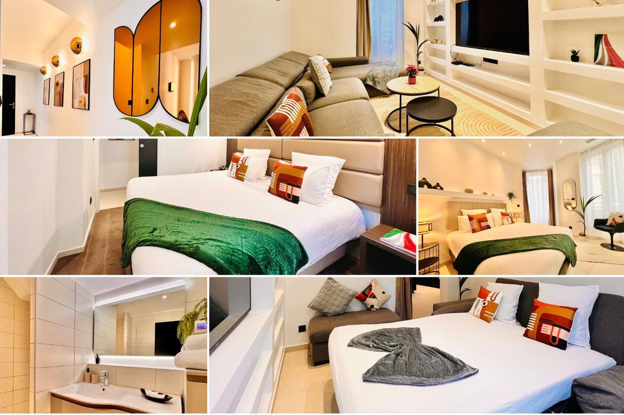 Apartment Malaussena - Reception 24&7 - Center Liberation 尼斯 外观 照片